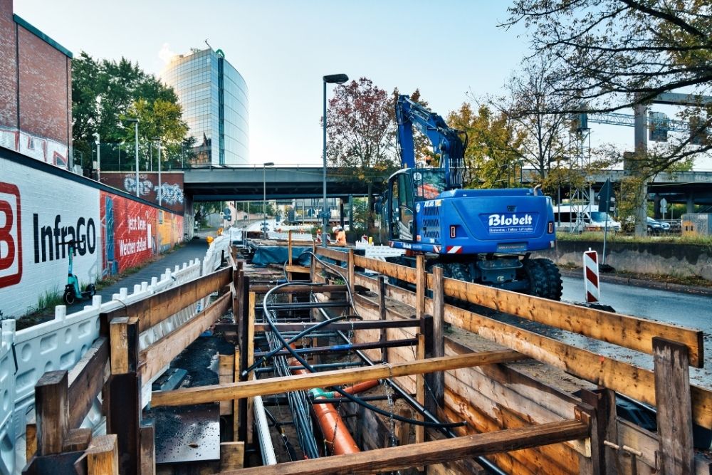 Umbau 110kV Netzknoten Dreieck Funkturm – Bild 1