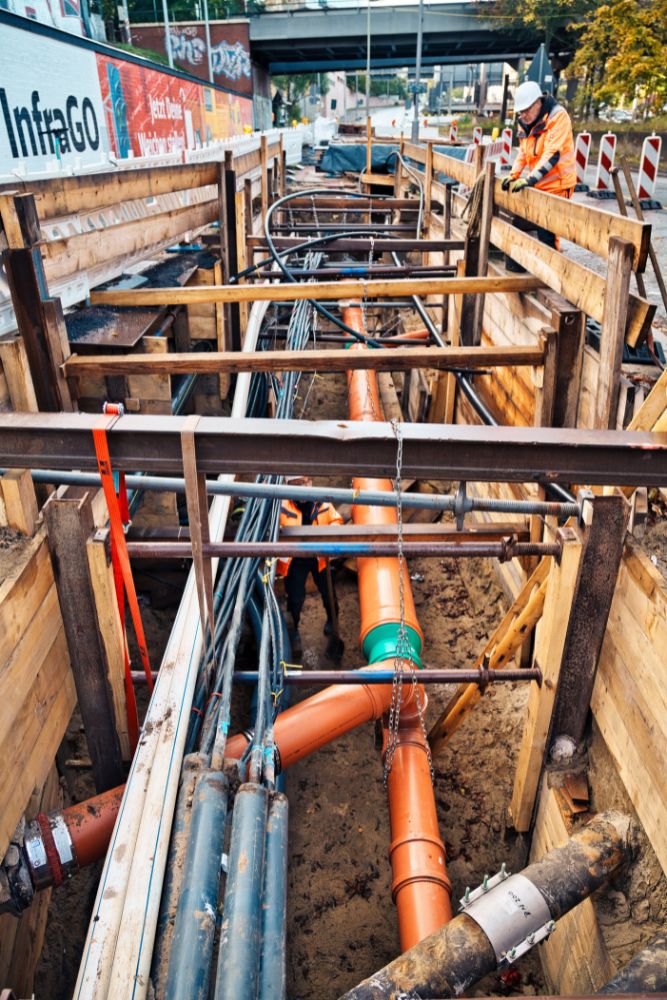 Umbau 110kV Netzknoten Dreieck Funkturm – Bild 3